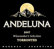 Andeluna 2007 Winemakers Selection Torrontes